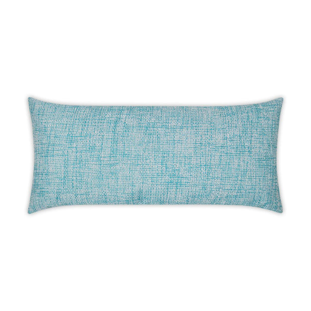 D.V. Kap Home Double Trouble Lumbar Turquoise 12" x 24" Pillow Cover