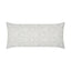 D.V. Kap Home Hex Quilt Lumbar White 12" x 24" Pillow Cover