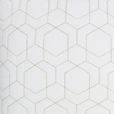 D.V. Kap Home Hex Quilt Lumbar White 12" x 24" Pillow Cover
