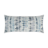 D.V. Kap Home Mizu Lumbar Indigo 12"x24" Pillow Cover