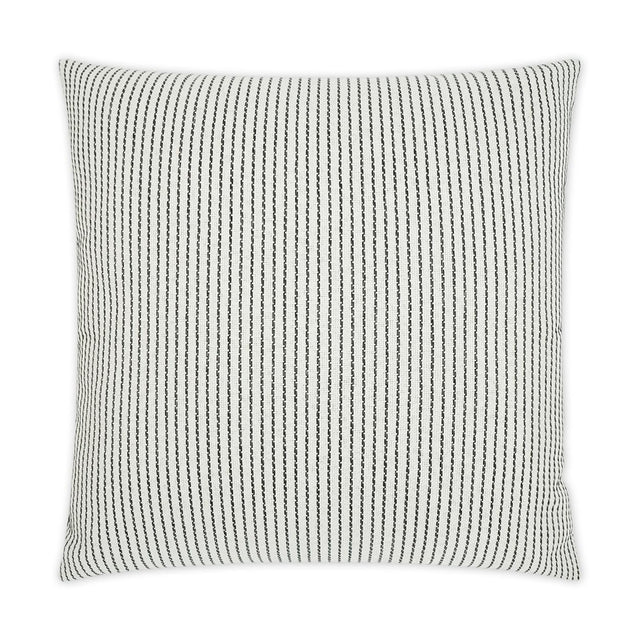 D.V. Kap Home Linus Charcoal 22" x 22" Pillow Cover