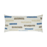 D.V. Kap Home Blockweave Lumbar Blue 12" x 24" Pillow Cover