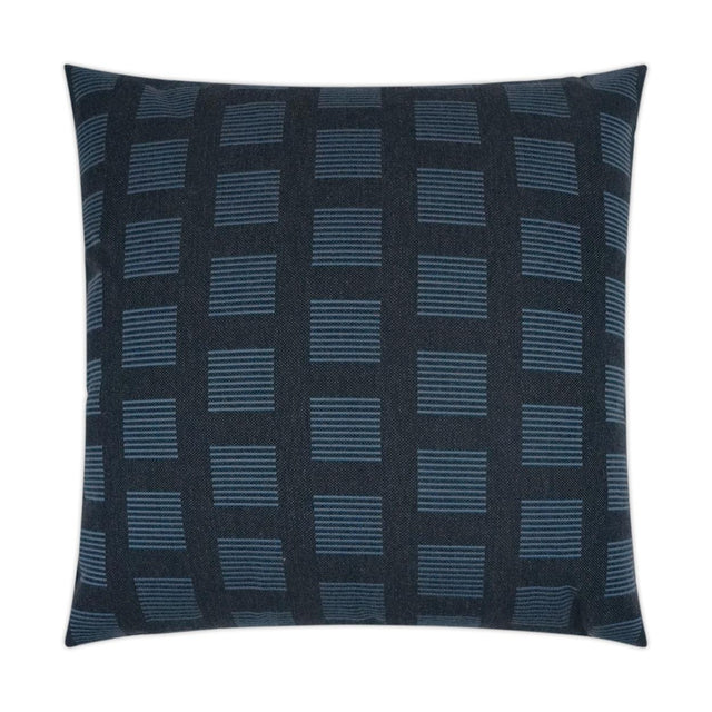 D.V. Kap Home Novara Indigo 22" x 22" Pillow Cover