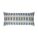D.V. Kap Home Saybrook Lumbar Blue 12" x 24" Pillow Cover