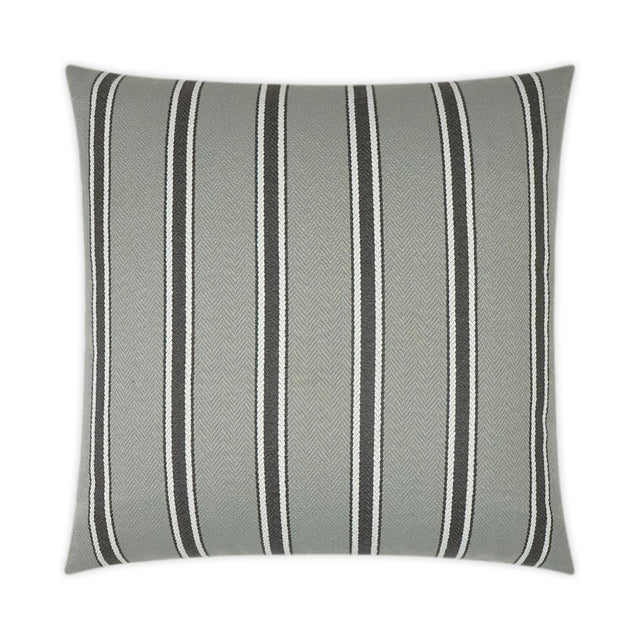 D.V. Kap Home Peyton Grey 22" x 22" Pillow Cover
