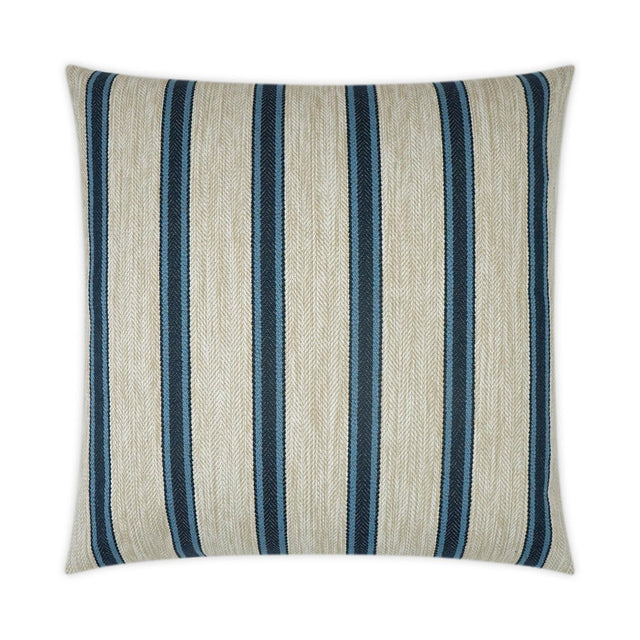 D.V. Kap Home Peyton Navy 22" x 22" Pillow Cover