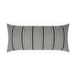 D.V. Kap Home Peyton Lumbar Grey 12" x 24" Pillow Cover