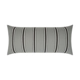 D.V. Kap Home Peyton Lumbar Grey 12" x 24" Pillow Cover