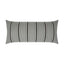 D.V. Kap Home Peyton Lumbar Grey 12" x 24" Pillow Cover