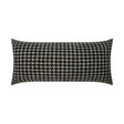 D.V. Kap Home Maxim Lumbar Black 12" x 24" Pillow Cover