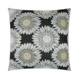 D.V. Kap Home Daisy Chain Black 22" x 22" Pillow Cover