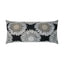 D.V. Kap Home Daisy Chain Lumbar Black 12" x 24" Pillow Cover