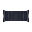 D.V. Kap Home Copeland Lumbar Midnight 12" x 24" Pillow Cover