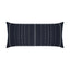D.V. Kap Home Copeland Lumbar Midnight 12" x 24" Pillow Cover