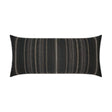 D.V. Kap Home Copeland Lumbar Onyx 12" x 24" Pillow Cover