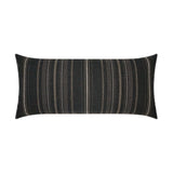 D.V. Kap Home Copeland Lumbar Onyx 12" x 24" Pillow Cover