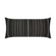 D.V. Kap Home Copeland Lumbar Onyx 12" x 24" Pillow Cover