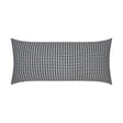 D.V. Kap Home Bedford Lumbar Black 12" x 24" Pillow Cover
