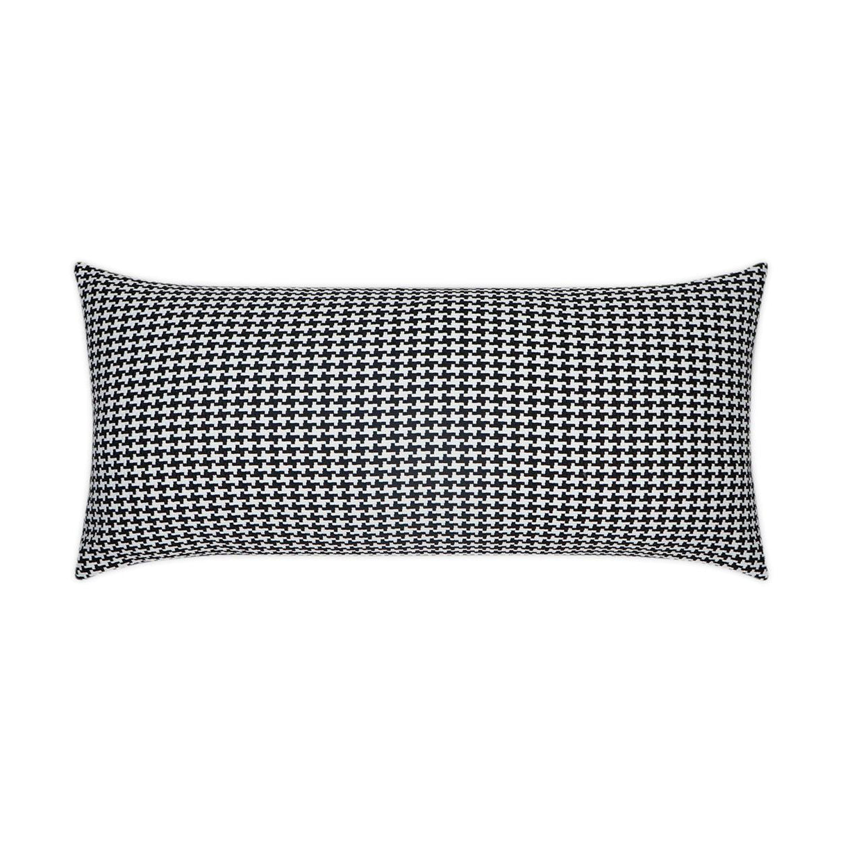 D.V. Kap Home Bedford Lumbar Black 12" x 24" Pillow Cover