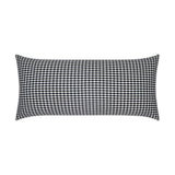 D.V. Kap Home Bedford Lumbar Black 12" x 24" Pillow Cover