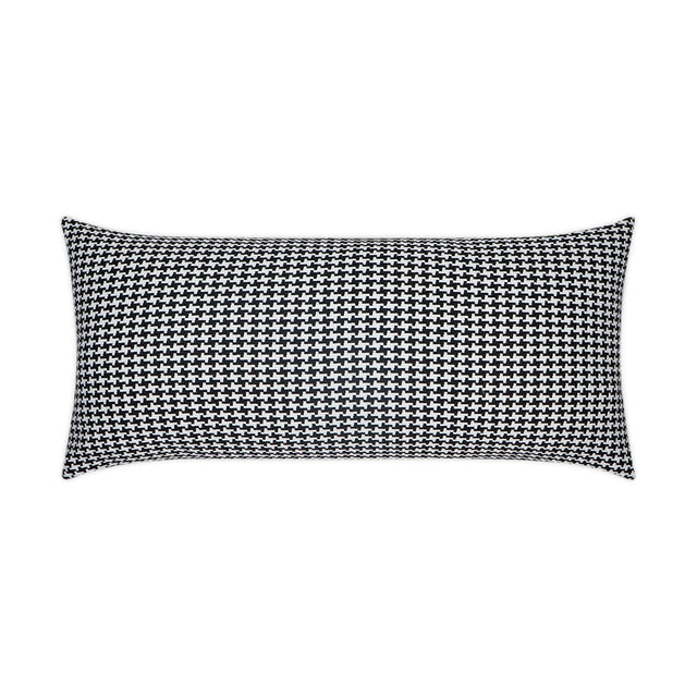 D.V. Kap Home Bedford Lumbar Black 12" x 24" Pillow Cover