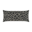 D.V. Kap Home Kraken Lumbar Charcoal 12" x 24" Pillow Cover