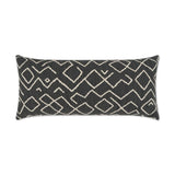 D.V. Kap Home Kraken Lumbar Charcoal 12" x 24" Pillow Cover