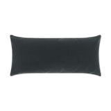 D.V. Kap Home Sundance Duo Lumbar Charcoal 12" x 24" Pillow Cover
