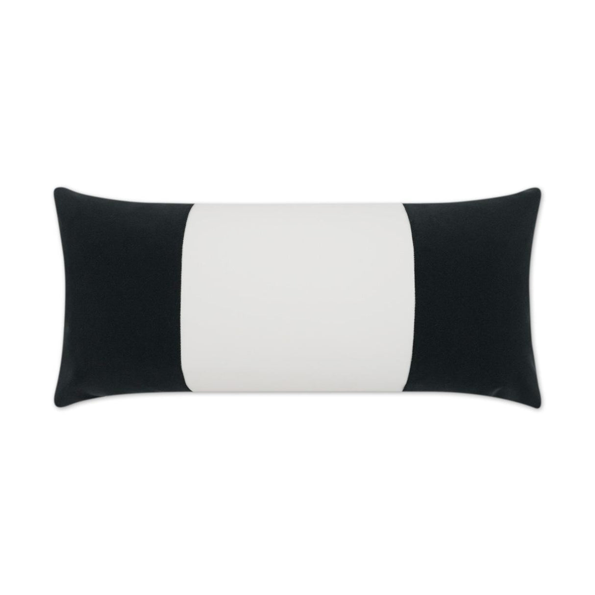 D.V. Kap Home Sundance Band Lumbar Charcoal 12" x 24" Pillow Cover
