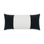 D.V. Kap Home Sundance Band Lumbar Charcoal 12" x 24" Pillow Cover