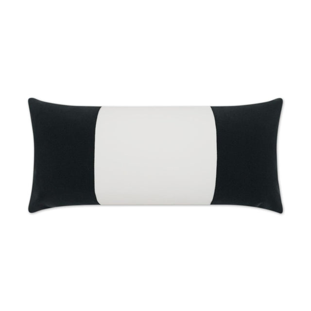 D.V. Kap Home Sundance Band Lumbar Charcoal 12" x 24" Pillow Cover