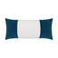 D.V. Kap Home Sundance Band Lumbar Peacock 12" x 24" Pillow Cover