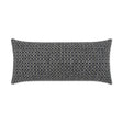 D.V. Kap Home Kittery Lumbar Ebony 12" x 24" Pillow Cover