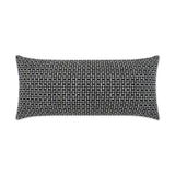 D.V. Kap Home Kittery Lumbar Ebony 12" x 24" Pillow Cover