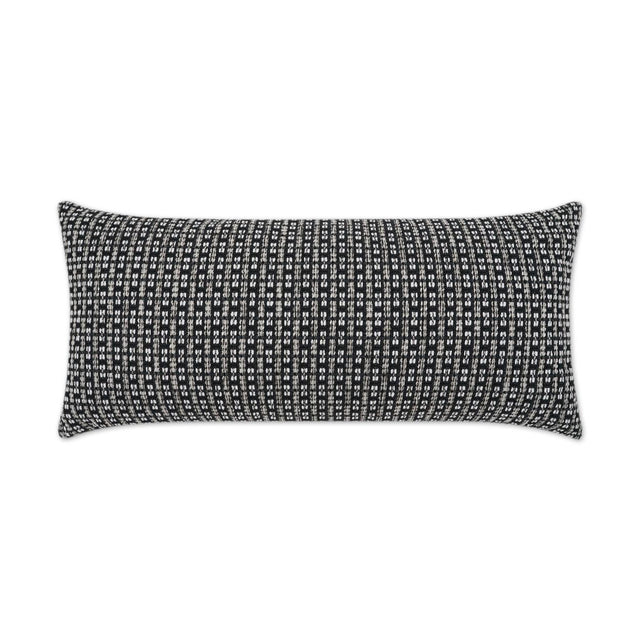 D.V. Kap Home Kittery Lumbar Ebony 12" x 24" Pillow Cover