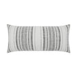 D.V. Kap Home Deering Lumbar Ebony 12" x 24" Pillow Cover