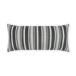D.V. Kap Home Oriana Lumbar Grey 12" x 24" Pillow Cover