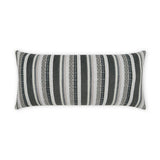 D.V. Kap Home Oriana Lumbar Grey 12" x 24" Pillow Cover
