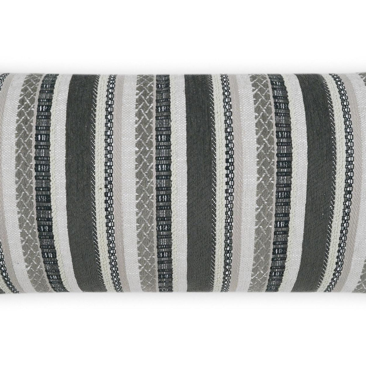 D.V. Kap Home Oriana Lumbar Grey 12" x 24" Pillow Cover