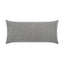 D.V. Kap Home Dot Dash Lumbar Grey 12" x 24" Pillow Cover