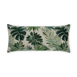 D.V. Kap Home Rain Forest Lumbar Green 12" x 24" Pillow Cover