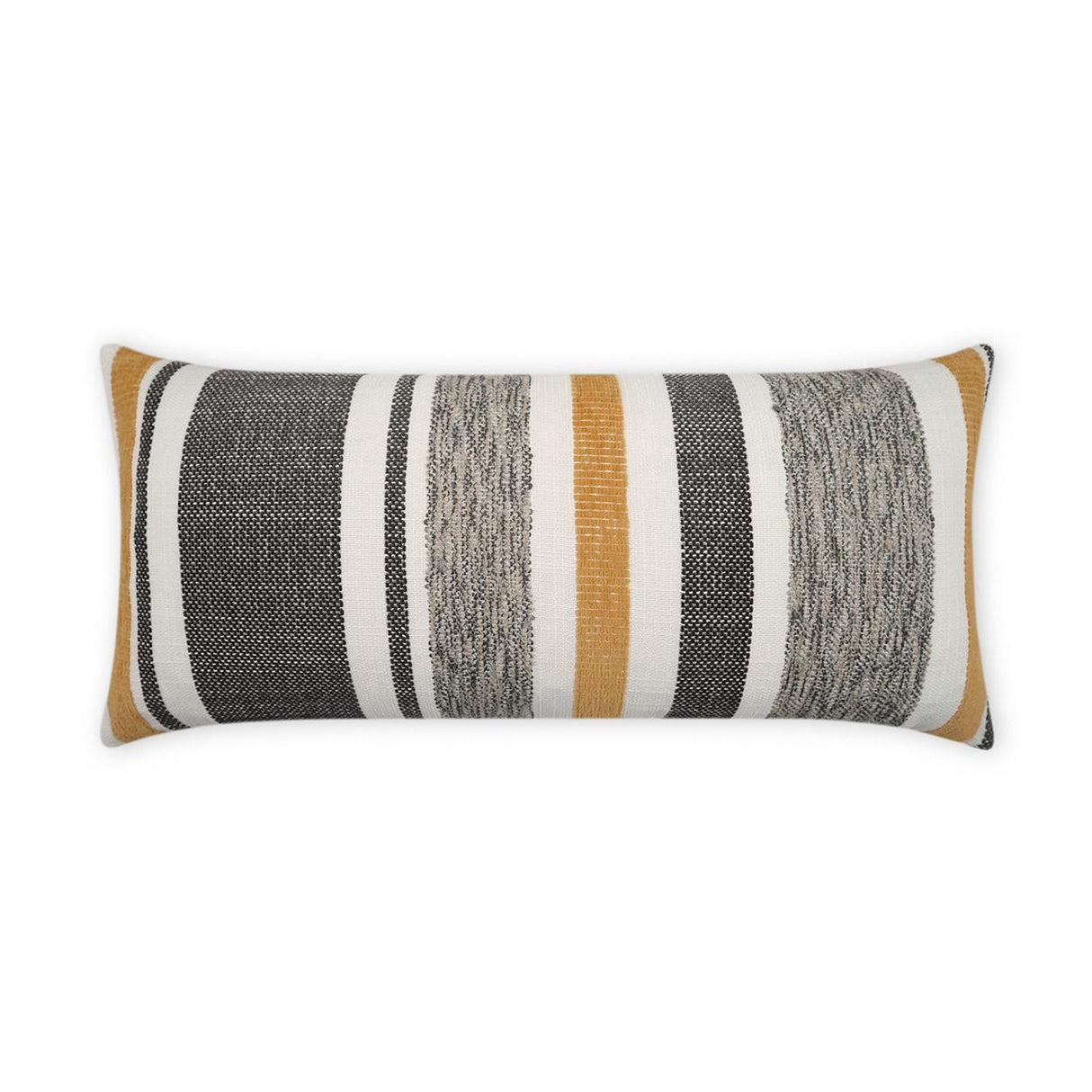 D.V. Kap Home Skandia Lumbar Gold 12" x 24" Pillow Cover