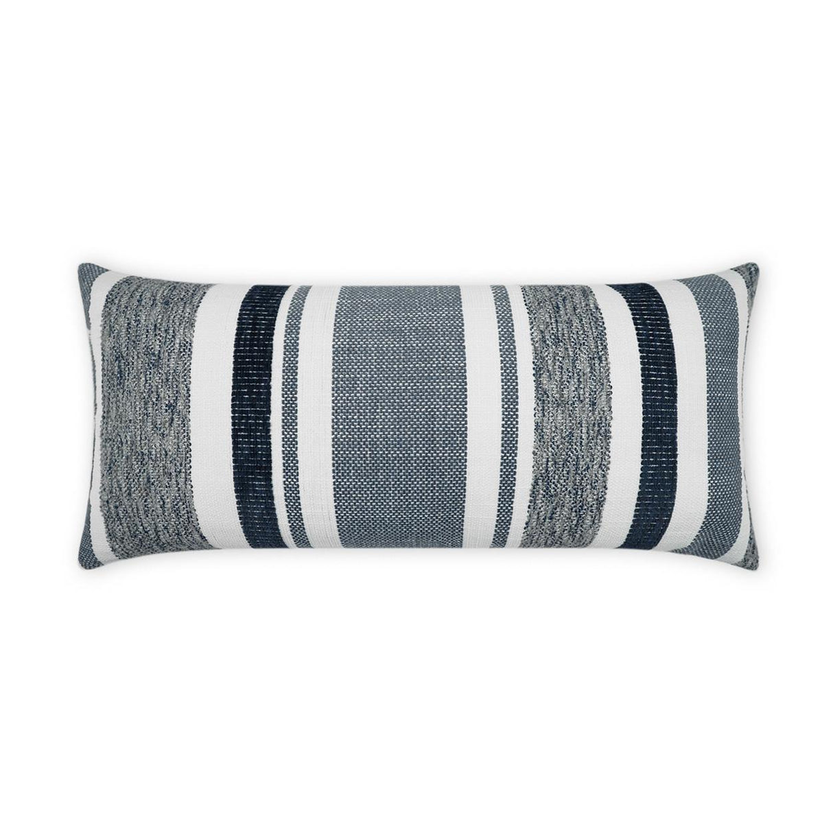 D.V. Kap Home Skandia Lumbar Indigo 12" x 24" Pillow Cover