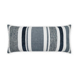 D.V. Kap Home Skandia Lumbar Indigo 12" x 24" Pillow Cover