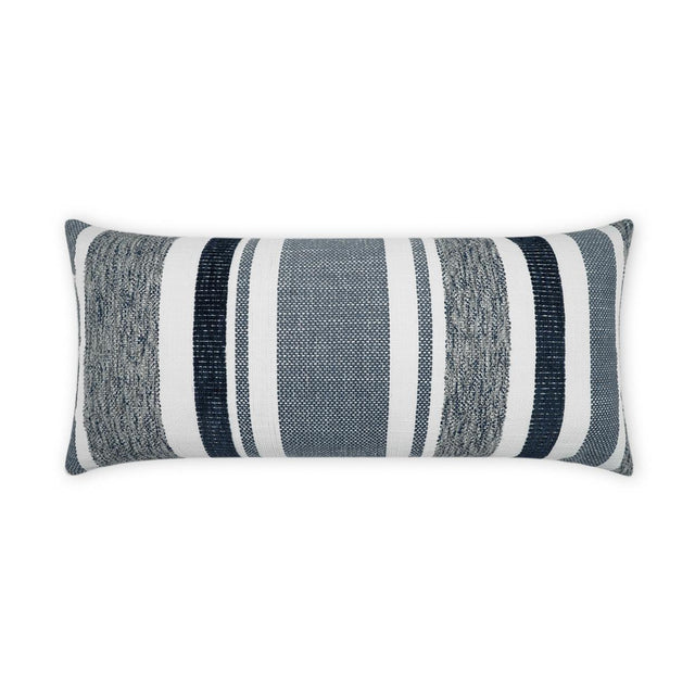 D.V. Kap Home Skandia Lumbar Indigo 12" x 24" Pillow Cover