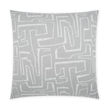 D.V. Kap Home Theon Grey 22" x 22" Pillow Cover