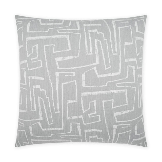 D.V. Kap Home Theon Grey 22" x 22" Pillow Cover