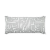 D.V. Kap Home Theon Lumbar Grey 12" x 24" Pillow Cover