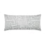 D.V. Kap Home Theon Lumbar Grey 12" x 24" Pillow Cover