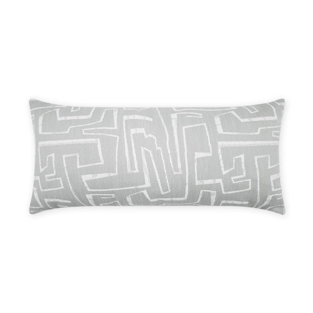 D.V. Kap Home Theon Lumbar Grey 12" x 24" Pillow Cover